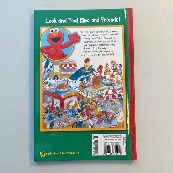 🌈2/$8  Elmo : Little Look and Find - Picture 2 of 12